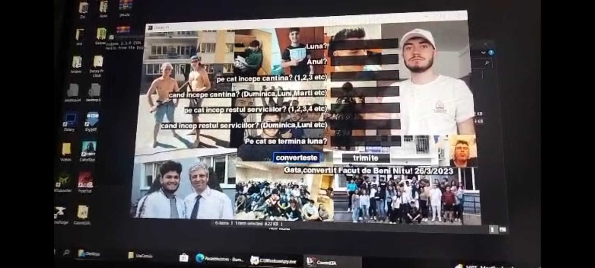 CaminLTA Scheduling System interface showing duty rotation management