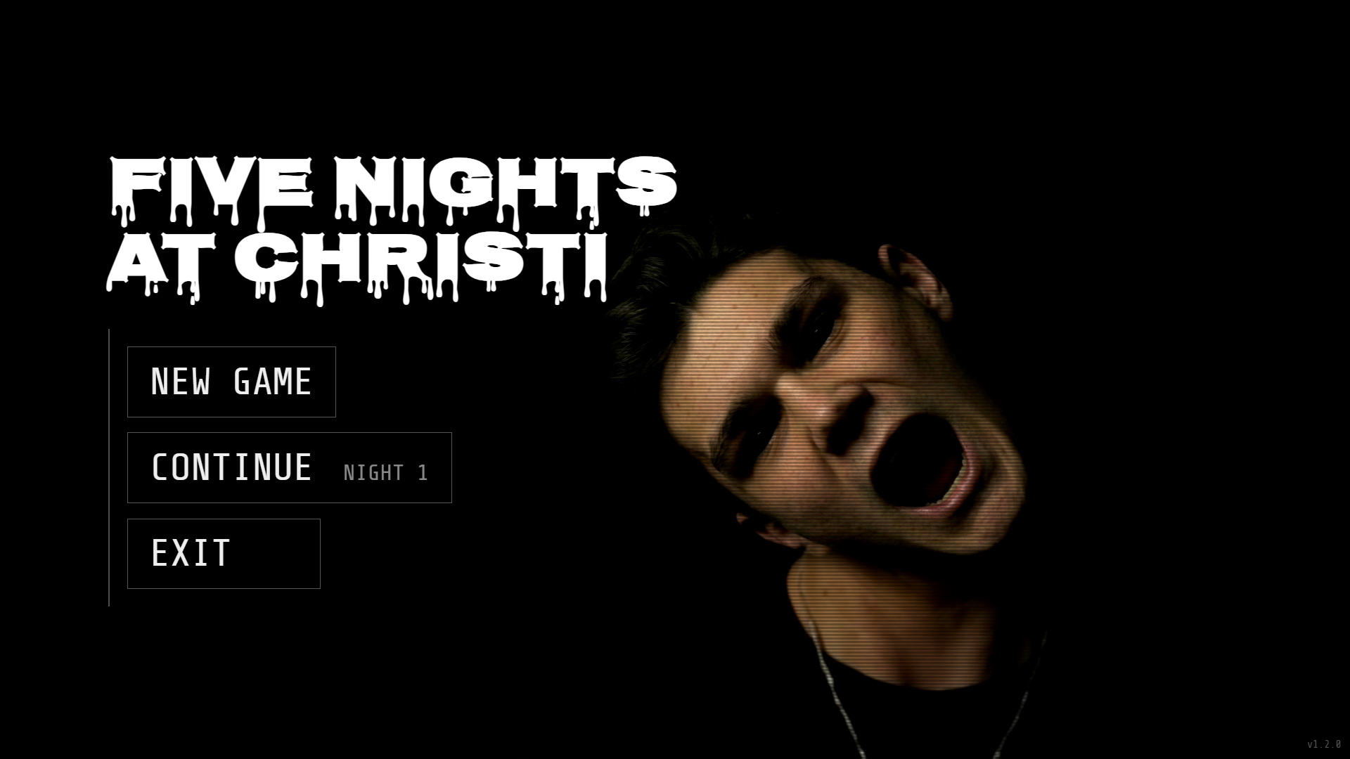 FNAF clone main menu